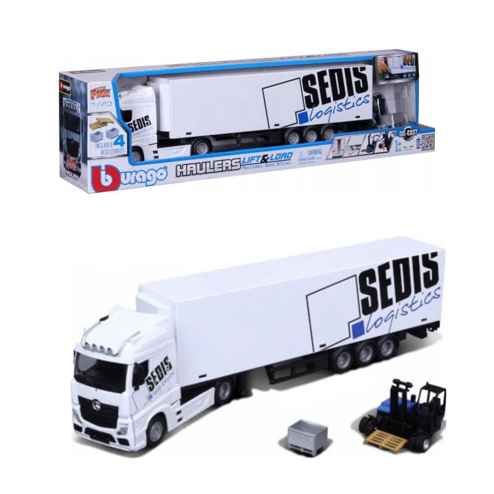 1/43 Mb Actros Tegljač S Prikolicom slika 1
