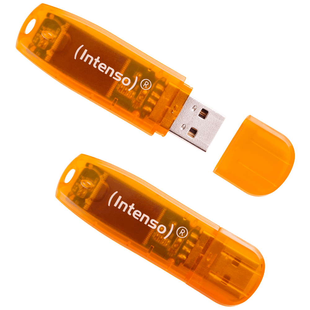 (Intenso) USB Flash drive 64GB Hi-Speed USB 2.0,Rainbow Line, 2 kom - USB2.0-64GB/Rainbow, 2 kom slika 2