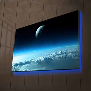 NASA-037 Višebojna Dekorativna LED Slikarska Platna sa Osvjetljenjem