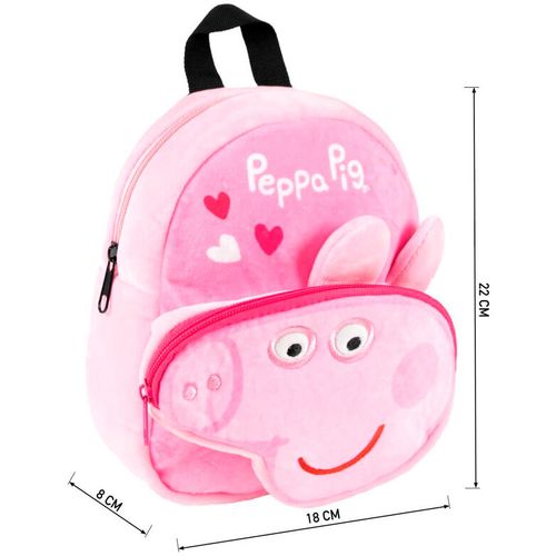 Peppa Pig plišani ruksak 31cm slika 3