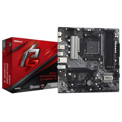 ASROCK B550M PHANTOM GAMING 4 matična ploča slika 1