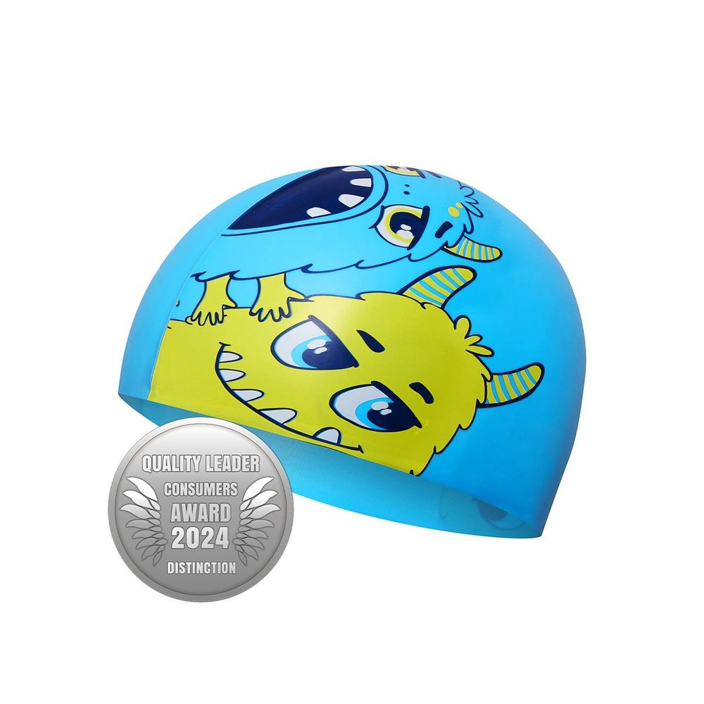 Nqc monster blue dječja kapa za plivanje nils aqua slika 4