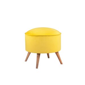 Buena Park - Mustard Mustard Pouffe