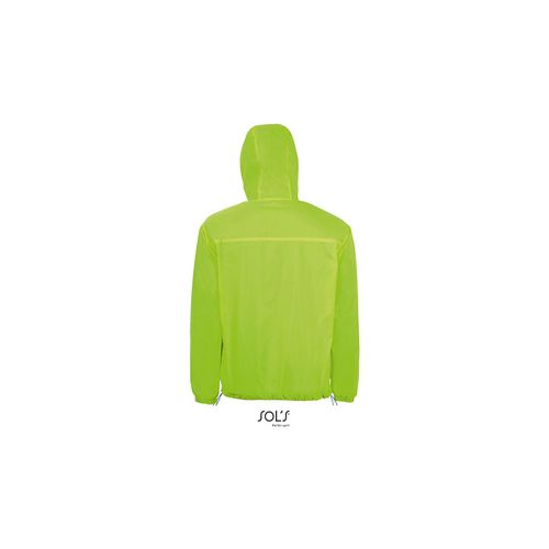 SKATE unisex vetrovka - Neon lime, XS  slika 6