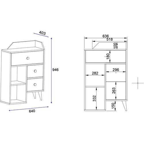 Star - White White Dresser slika 5