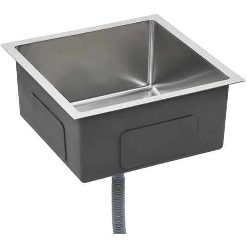 Ručno rađeni kuhinjski sudoper s cjedilom od nehrđajućeg čelika slika 4