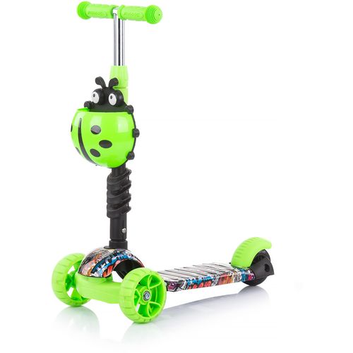 Romobil / guralica Kiddy Evo green graffiti  slika 5