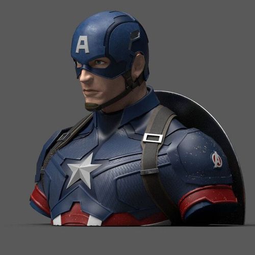 Marvel Avengers Endgame Kapetan Amerika Kasica Bista 20cm slika 1