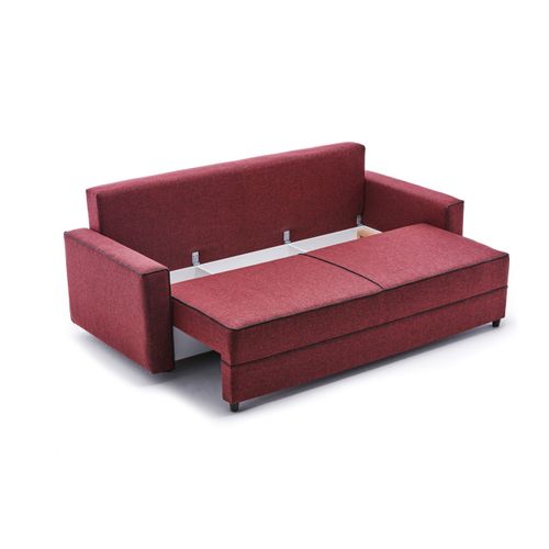 Atelier Del Sofa Trosjed na razvlačenje, Bordo crvena, Ece - Claret Red slika 6