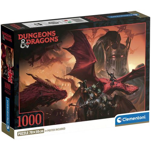Dungeon &#38; Dragons puzzle 1000pcs slika 1