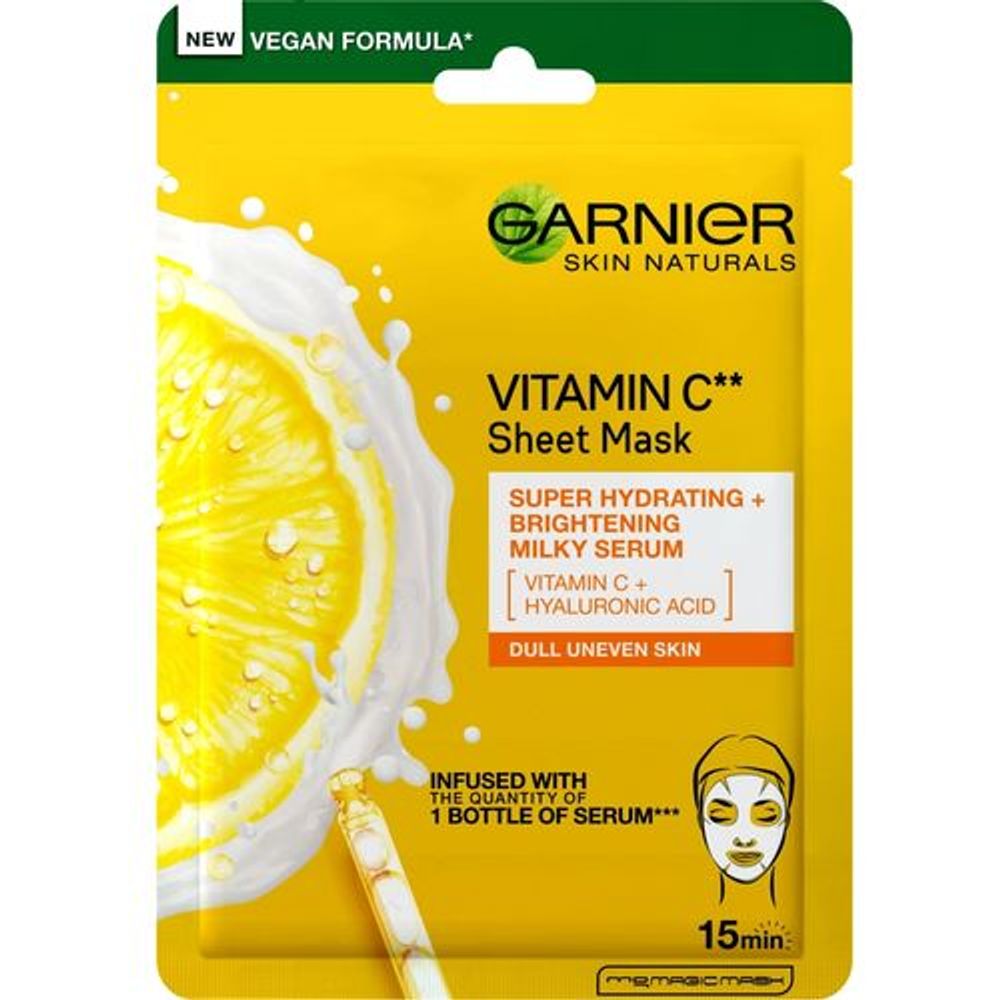 Garnier Skin Naturals Vitamin C Hidrirajuća maska za lice 28g slika 1