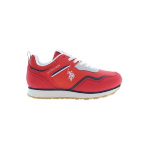 US POLO BEST PRICE RED SPORTS SHOES FOR KIDS