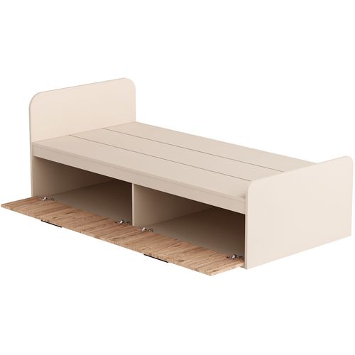 Newra - Atlantic Pine, Beige Atlantic Pine
Beige Single Bedstead slika 5