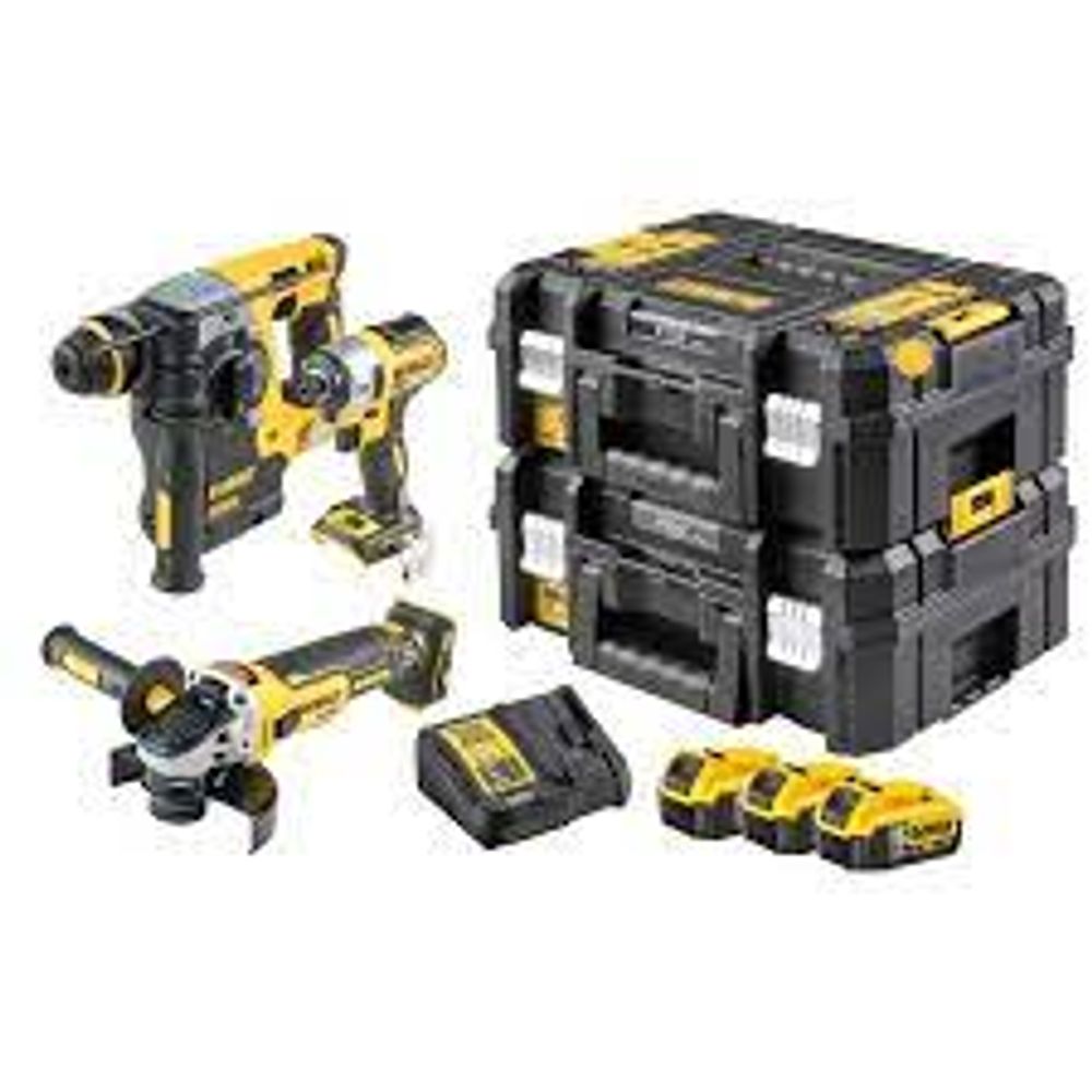 SET 3 ALATA XR 18V ​​3X5.0 Ah TSTAK Dewalt DCK305P3T slika 1