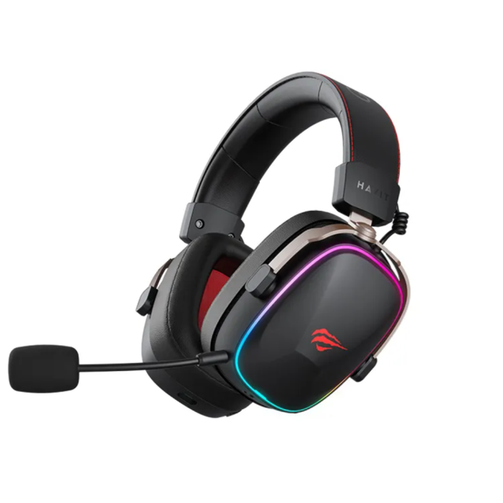 Havit Gamenote RGB LED bežične slušalice s mikrofonom HV-H2039BG slika 4