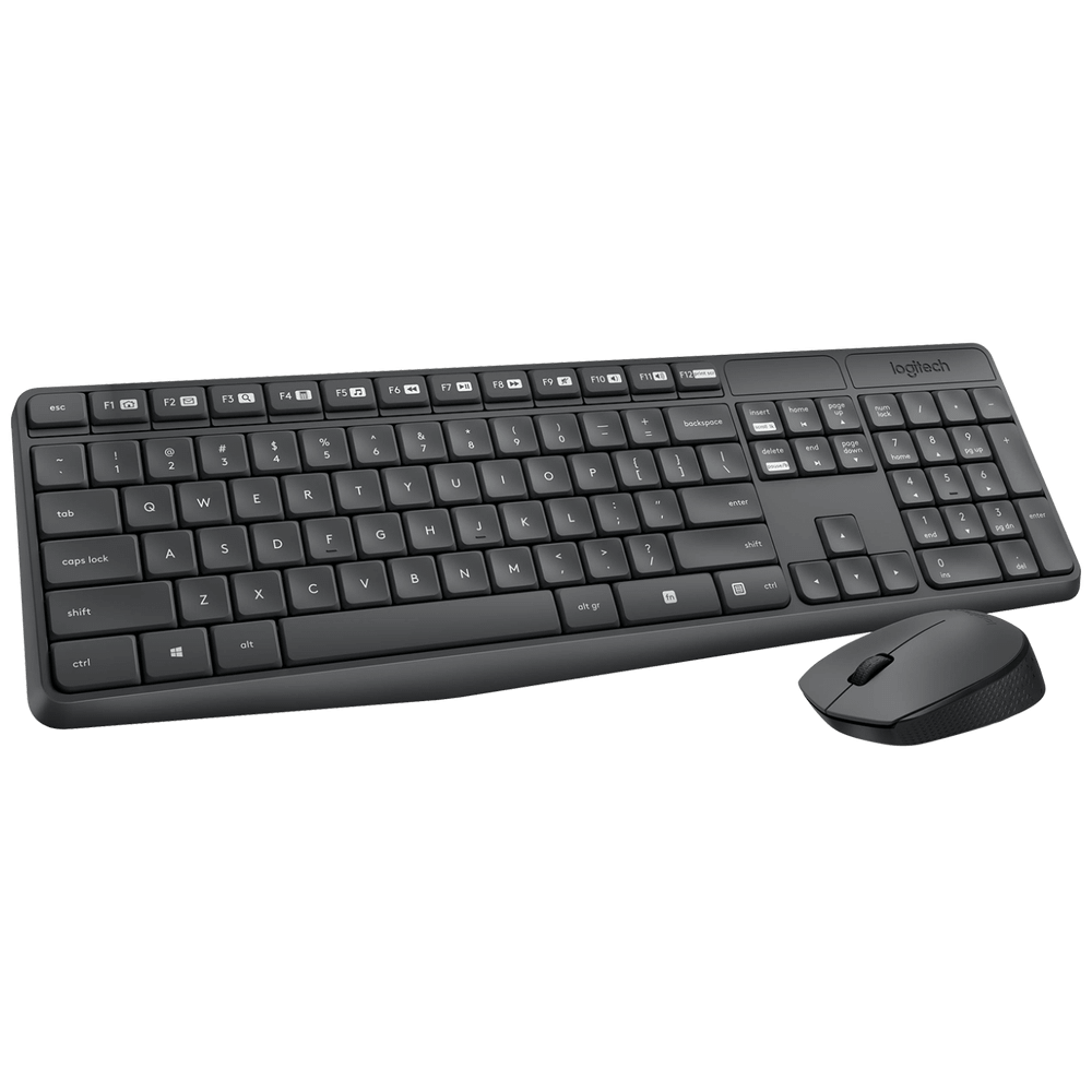 Logitech Tastatura + miš, bežični set, 2.4 GHz - MK235 slika 2