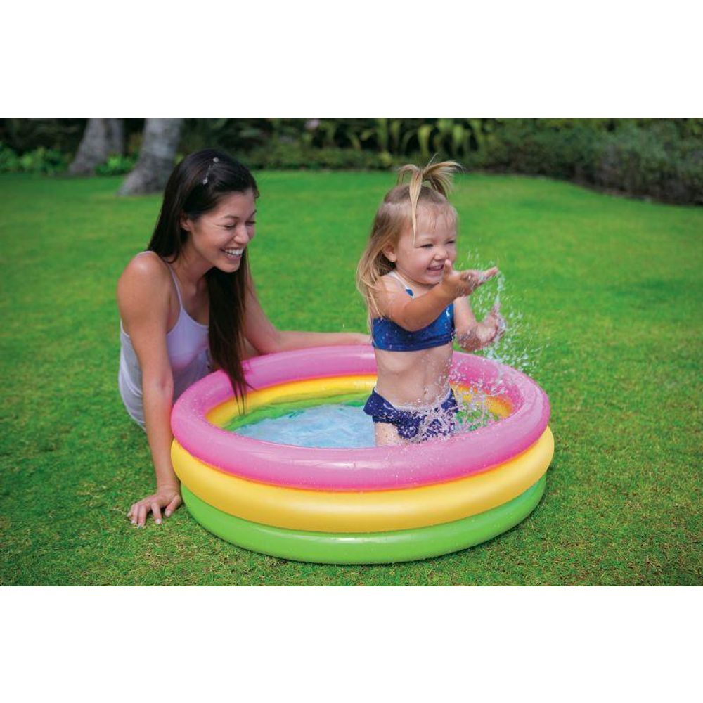 Intex bazen duvano dno sunset glow 3 prstena 86 x 25 cm 58924NP slika 2