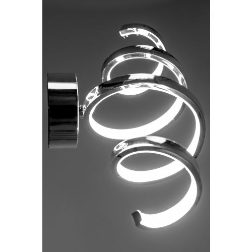 TOOLIGHT ZIDNA SVJETILKA LED SPRING APP828-W KROM slika 9