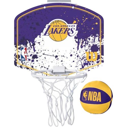 Wilson nba team los angeles lakers mini hoop wtba1302lal slika 1