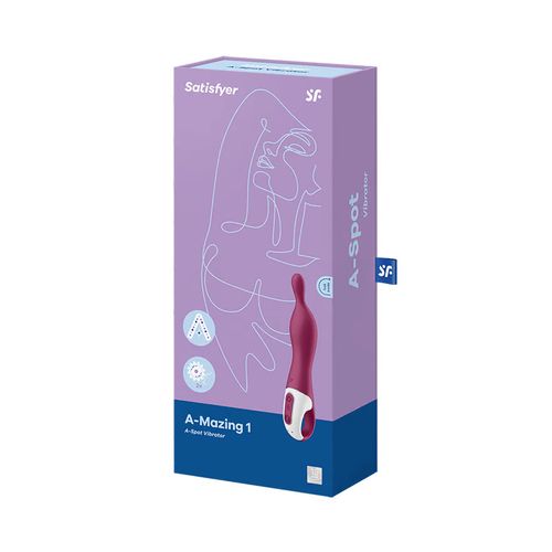 Vibrator Satisfyer A-Mazing 1, crveni slika 5