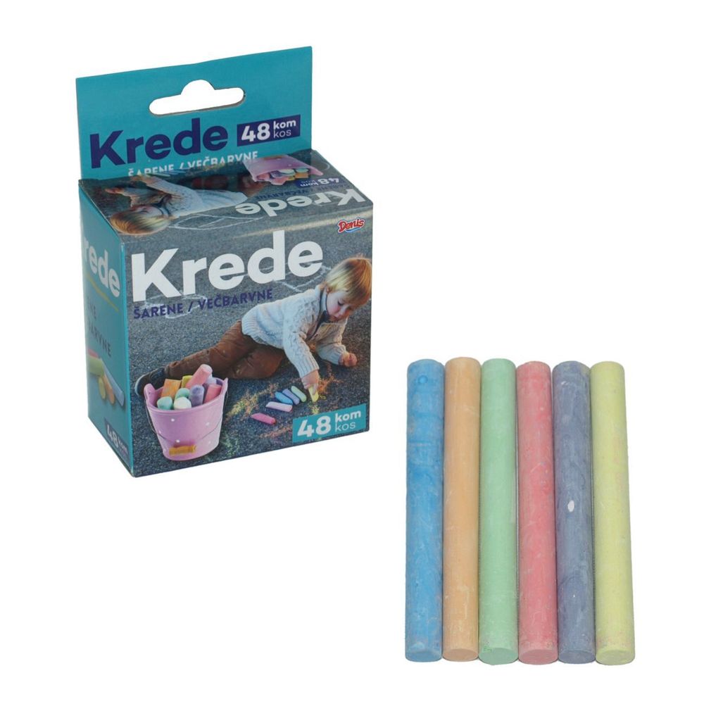 Kreda u boji set, 48/1 pak, kutija slika 1