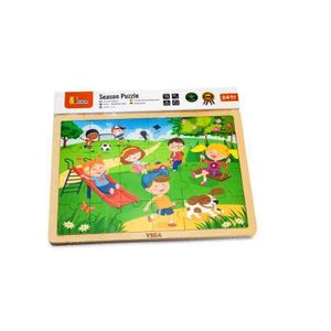 Viga Drvene puzzle proljeće, 24kom