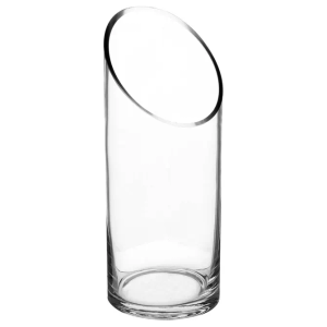 Atmosphera vaza cylindre 10x25cm transparent