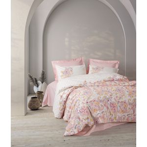 Muna - Pink Pink Ranforce Double Quilt Cover Set