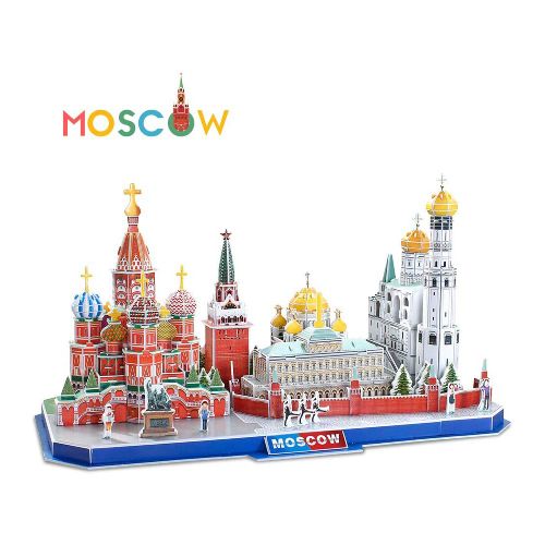 Cubicfun Puzzle City Line Moscow Mc266H slika 2