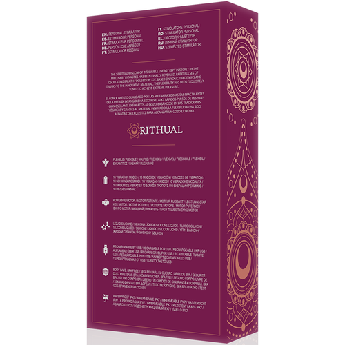 Rithual Kriya G-spot vibrator - Crna slika 9