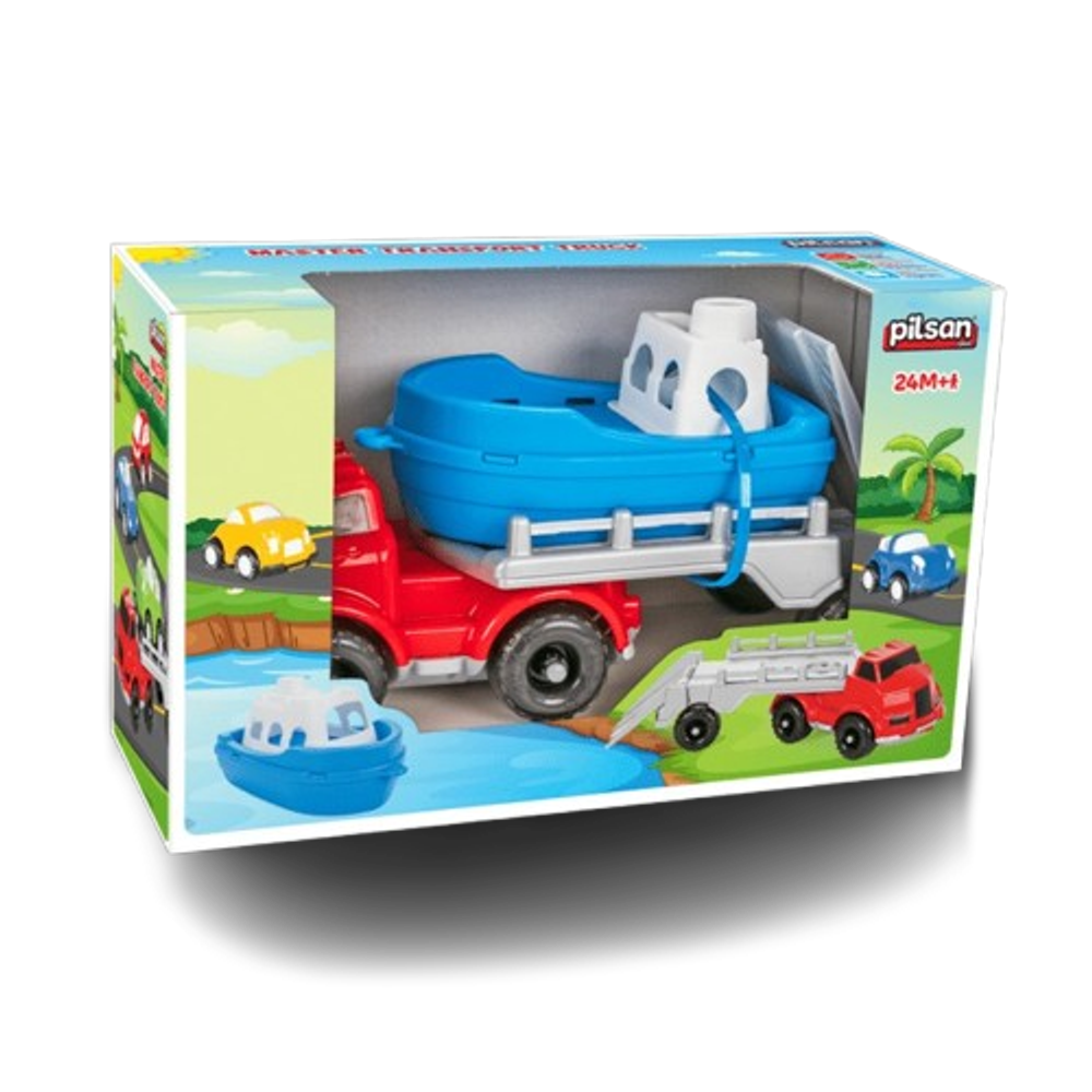 Pilsan Kamion sa brodićem Master Transport Truck 07-675 slika 4