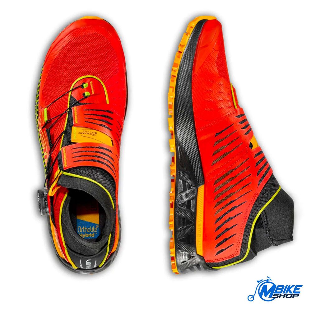 La Sportiva Muške patike Cyklon, Sunset/Lime Punch slika 3