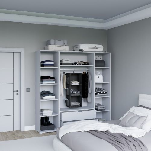 Duru 1600-023 Matte White Wardrobe slika 3