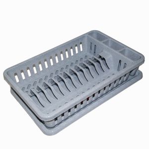 Curver Ocjeđivač 26.5x42x8 sa podlogom sivi