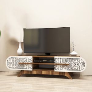 Defne - Walnut
Cream Walnut
Cream TV Unit