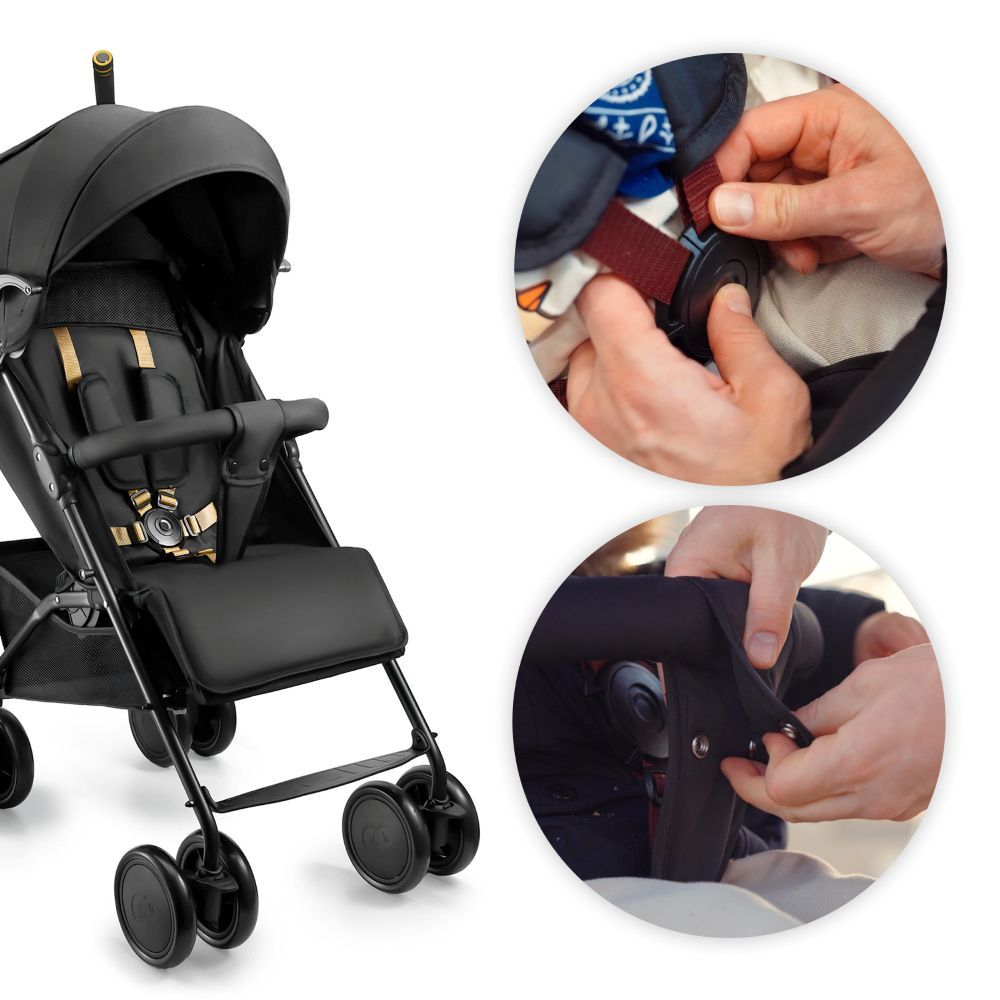 Kinderkraft Kišobran kolica Siesta 2 crna slika 10