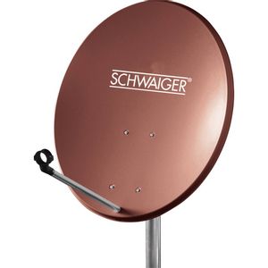 Schwaiger SPI550.2 satelitska antena 60 cm Material reflektirajuće površine: čelik crvena cigla
