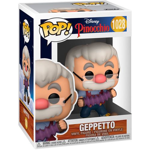POP figure Disney Pinocchio Geppetto with Accordion slika 3