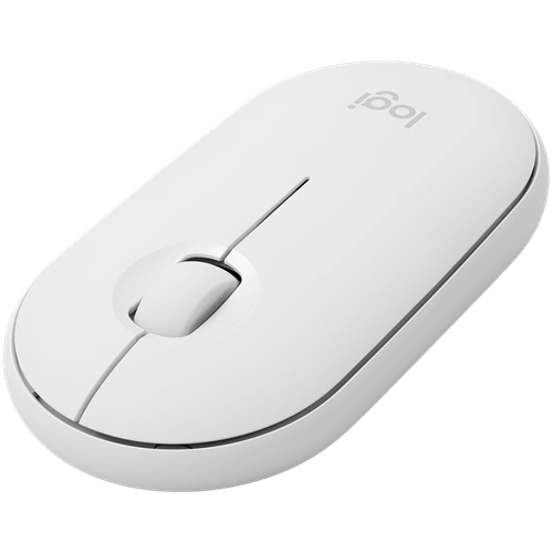 LOGITECH M350S Pebble 2 Bluetooth Miš - Tonal White - Bez Donglea slika 2