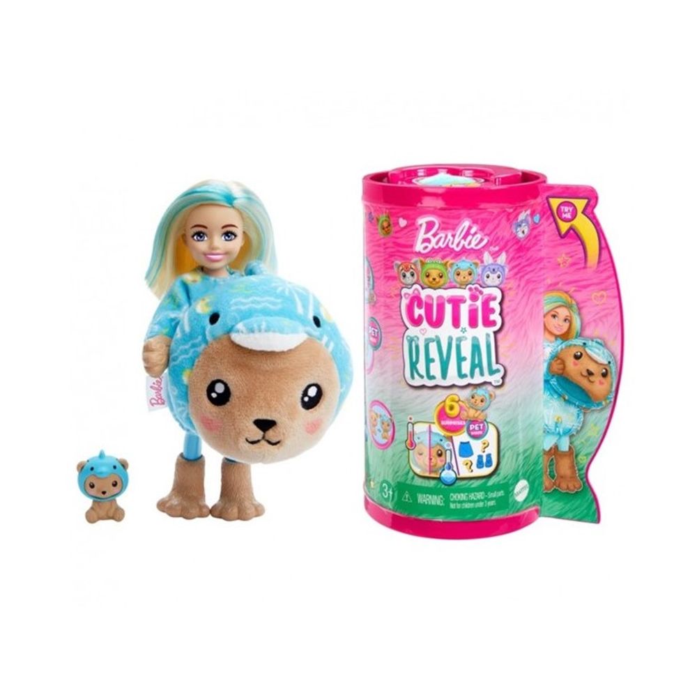Barbie HRK30 Mini lutka Cutie Reveal slika 1