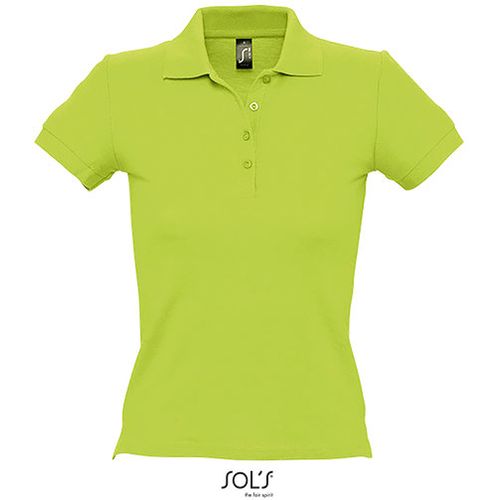 PEOPLE ženska polo majica sa kratkim rukavima - Apple green, XL  slika 5