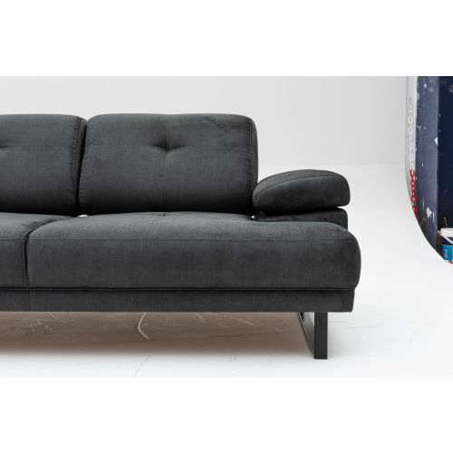 Atelier Del Sofa Dvosjed MUSTANG antracit, Mustang - Anthracite slika 10