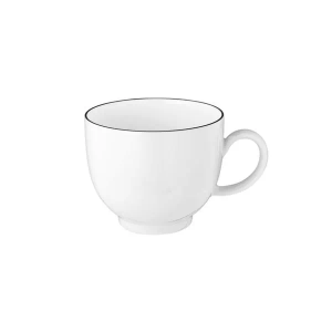 Seltmann Set šalice 0,22 l i tanjurići 14,5 cm Lido Black 12/1 001.737145