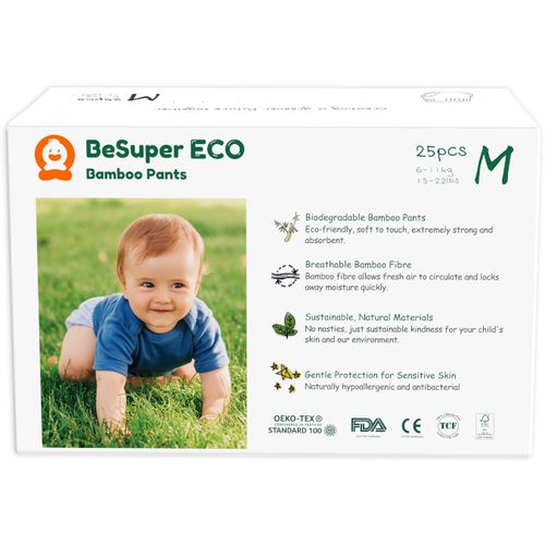 BeSuper ECO Bamboo Pelene-Gaćice  slika 3