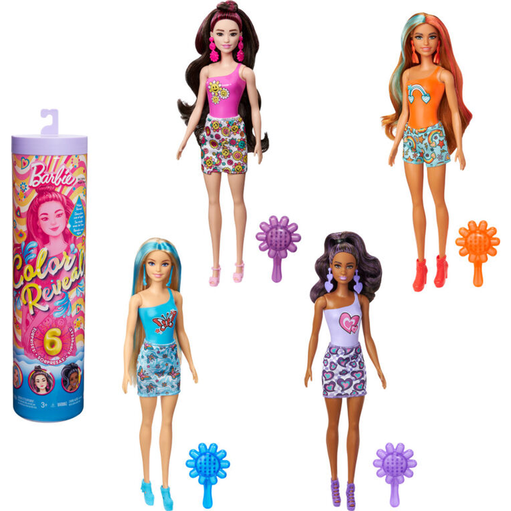 Barbie Lutka Color Reveal - Zapanjujuća duga slika 1
