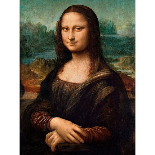 Louvre Museum Leonardo Mona Lisa puzzle 1000kom slika 1