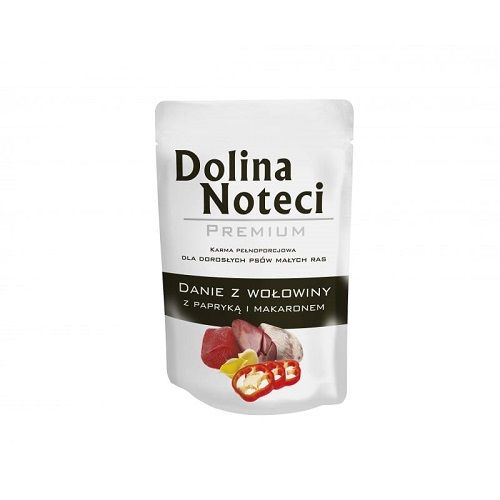 Dolina Noteci Premium Dog Adult Male Rase Govedina sa Pastom i Paprikom 100g slika 1