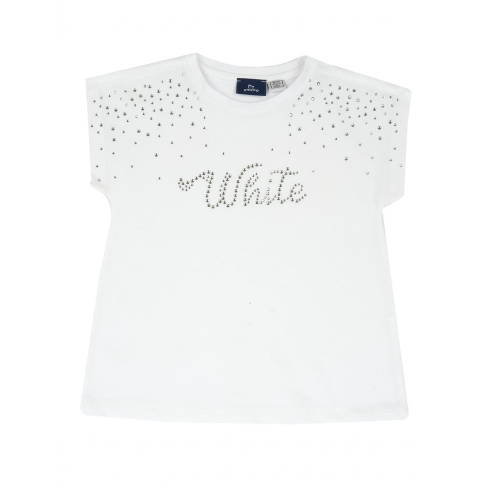 Chicco Majica kratkih rukava za djevojčice, White slika 1