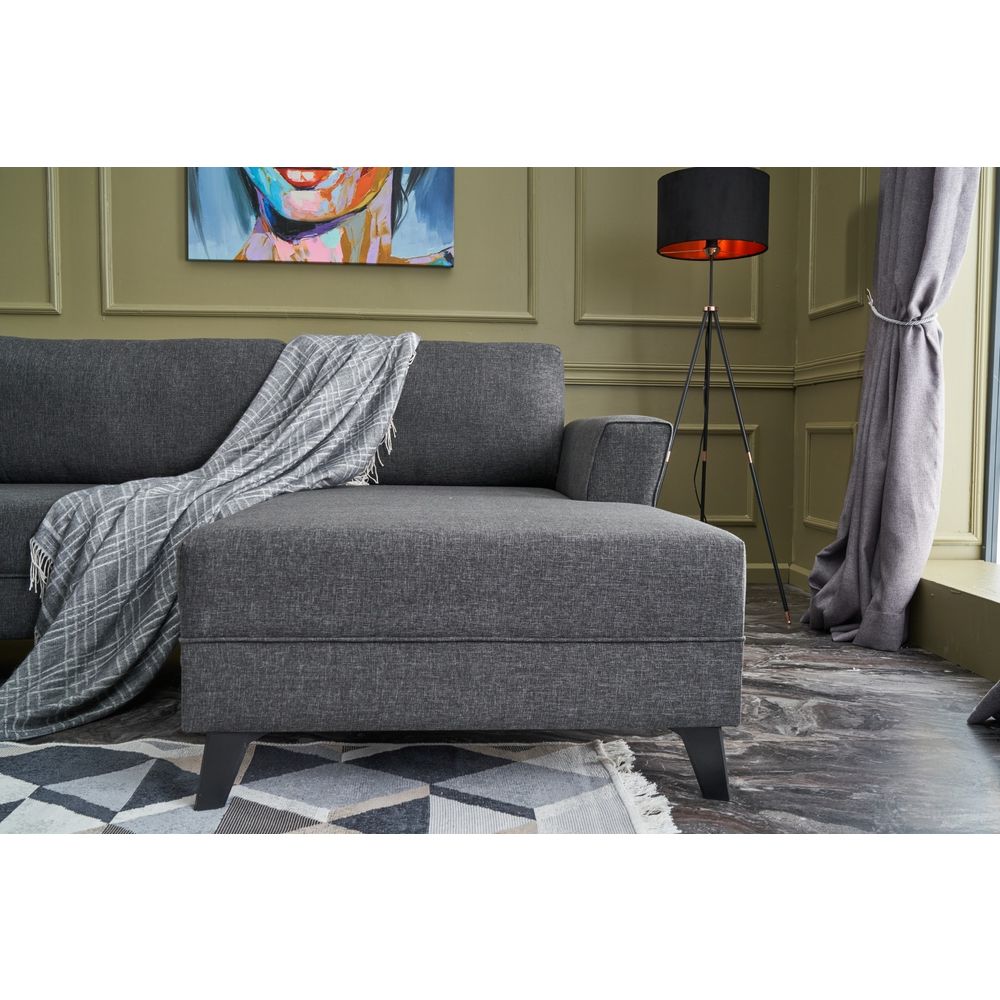 Eris - Ugao Sofa na Razvlačenje u Antracit Boji slika 4