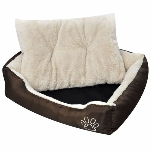 Topli krevet za pse s podstavljenim jastukom L slika 24